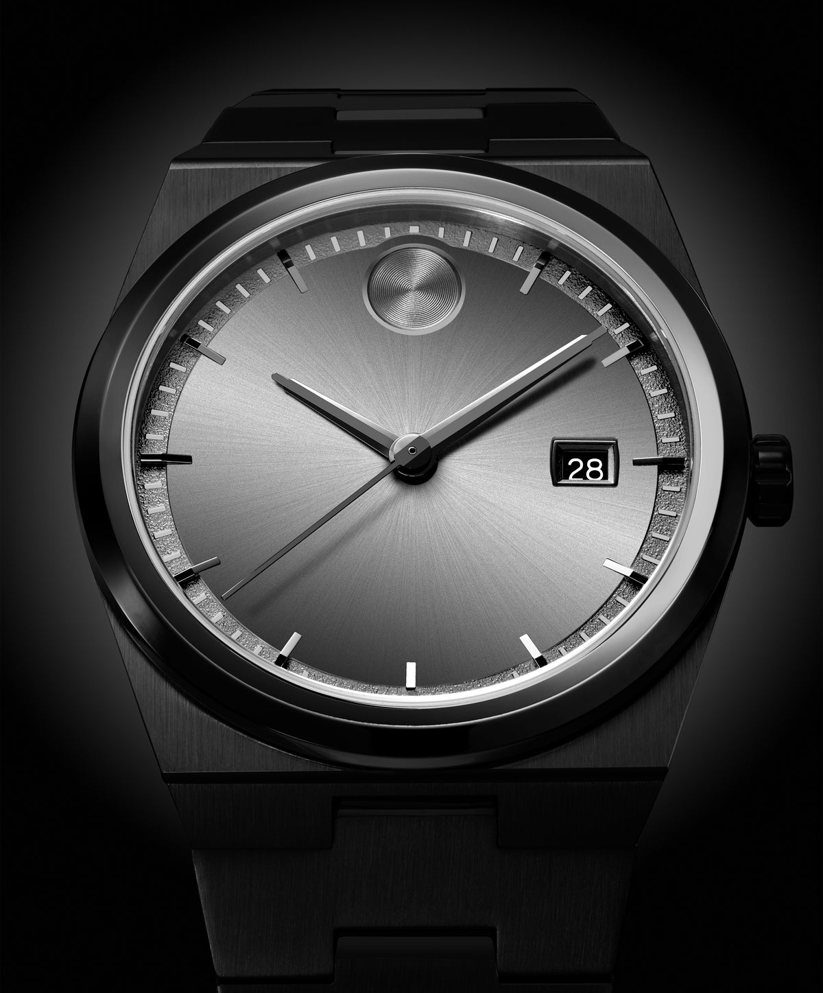 Movado BOLD 3601224 – dial close-up