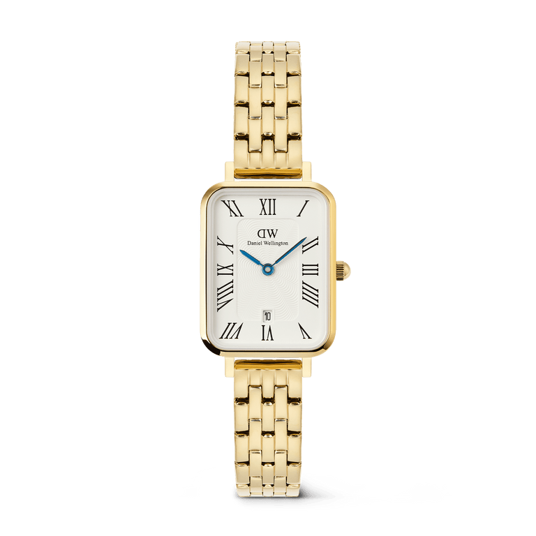 Daniel  Wellington DW00100861K Quadro Roman Numerals Watch for Women