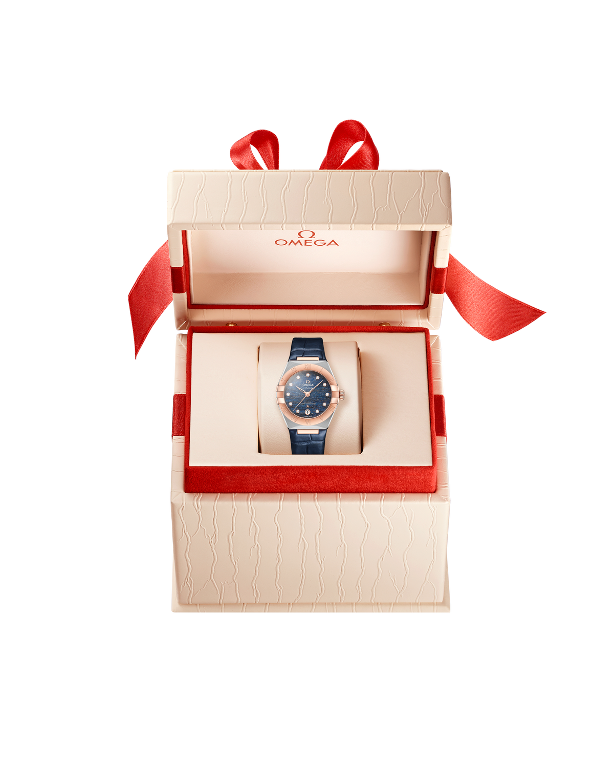 OMEGA Constellation 131.23.29.20.99.003, 29 mm steel & sedna™ gold with blue dial – official gallery image 3