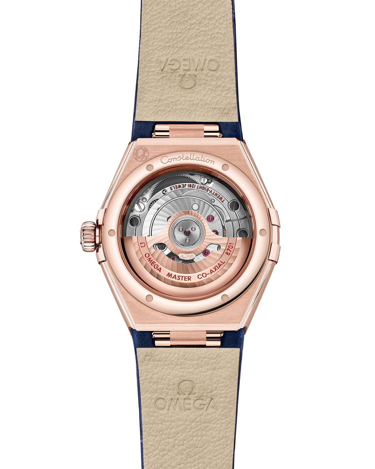 OMEGA Constellation 131.53.29.20.99.001, 29 mm sedna™ gold with blue dial – official gallery image 2
