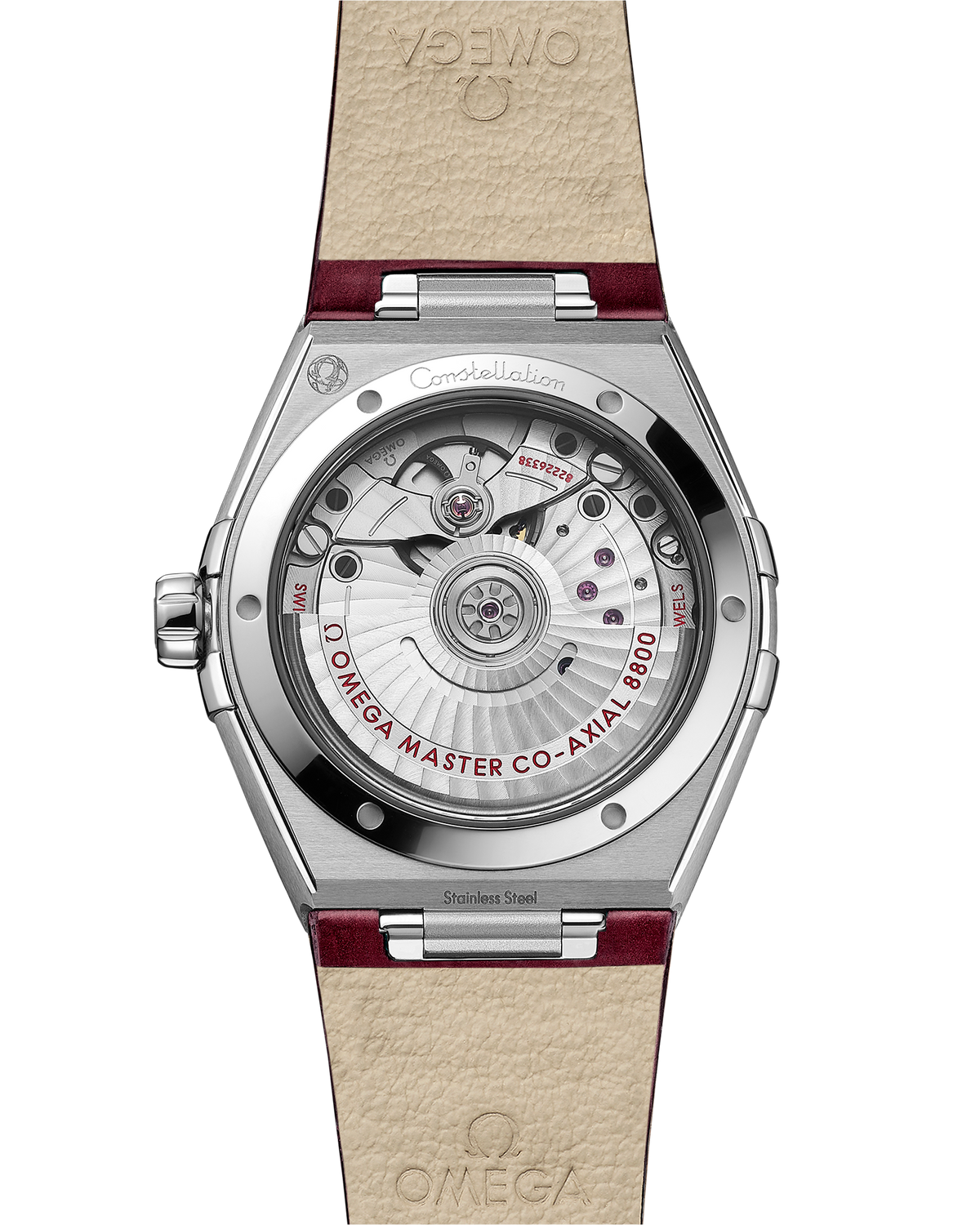 OMEGA Constellation 131.18.36.20.61.001, 36 mm steel with red dial – official gallery image 2