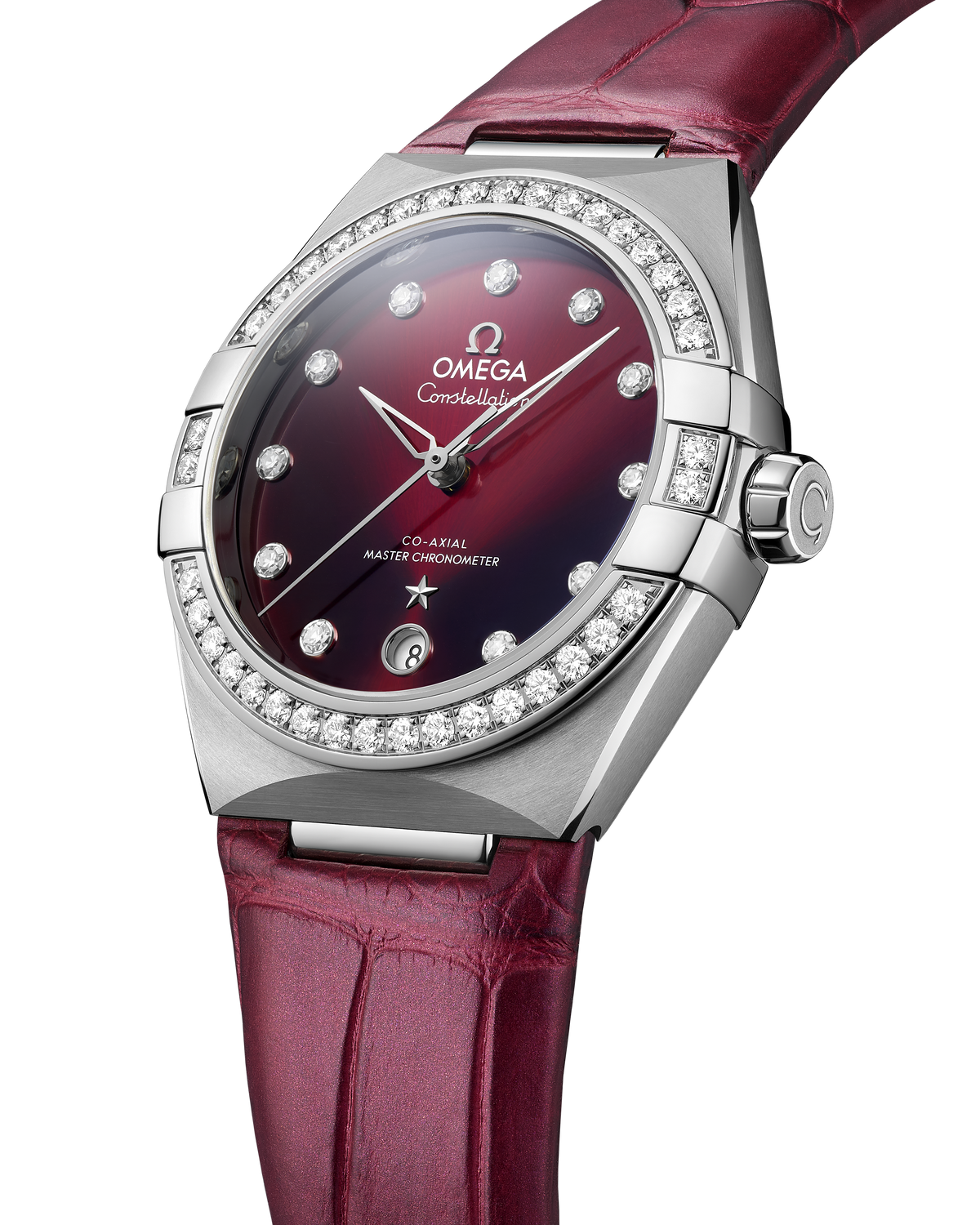OMEGA Constellation 131.18.36.20.61.001, 36 mm steel with red dial – official gallery image 3