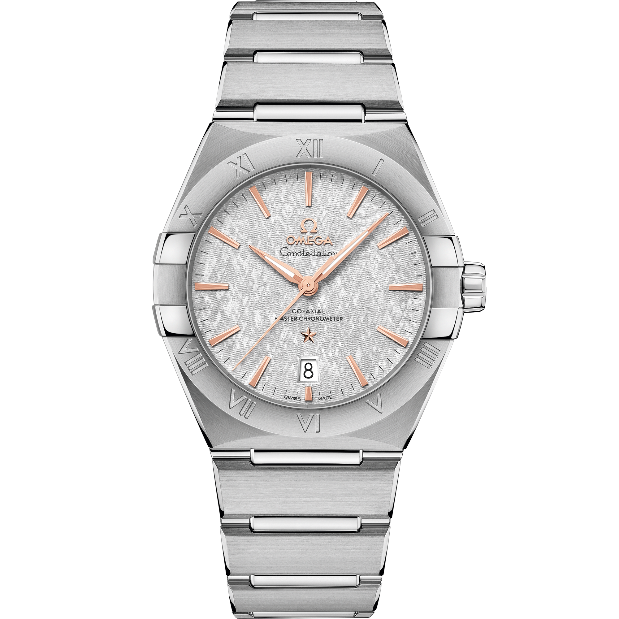Omega Constellation 131.10.39.20.06.001 39 mm Steel Grey Dial Watch for Men