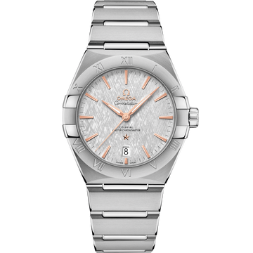 OMEGA Constellation 131.10.39.20.06.001, 39 mm steel with grey dial – front view