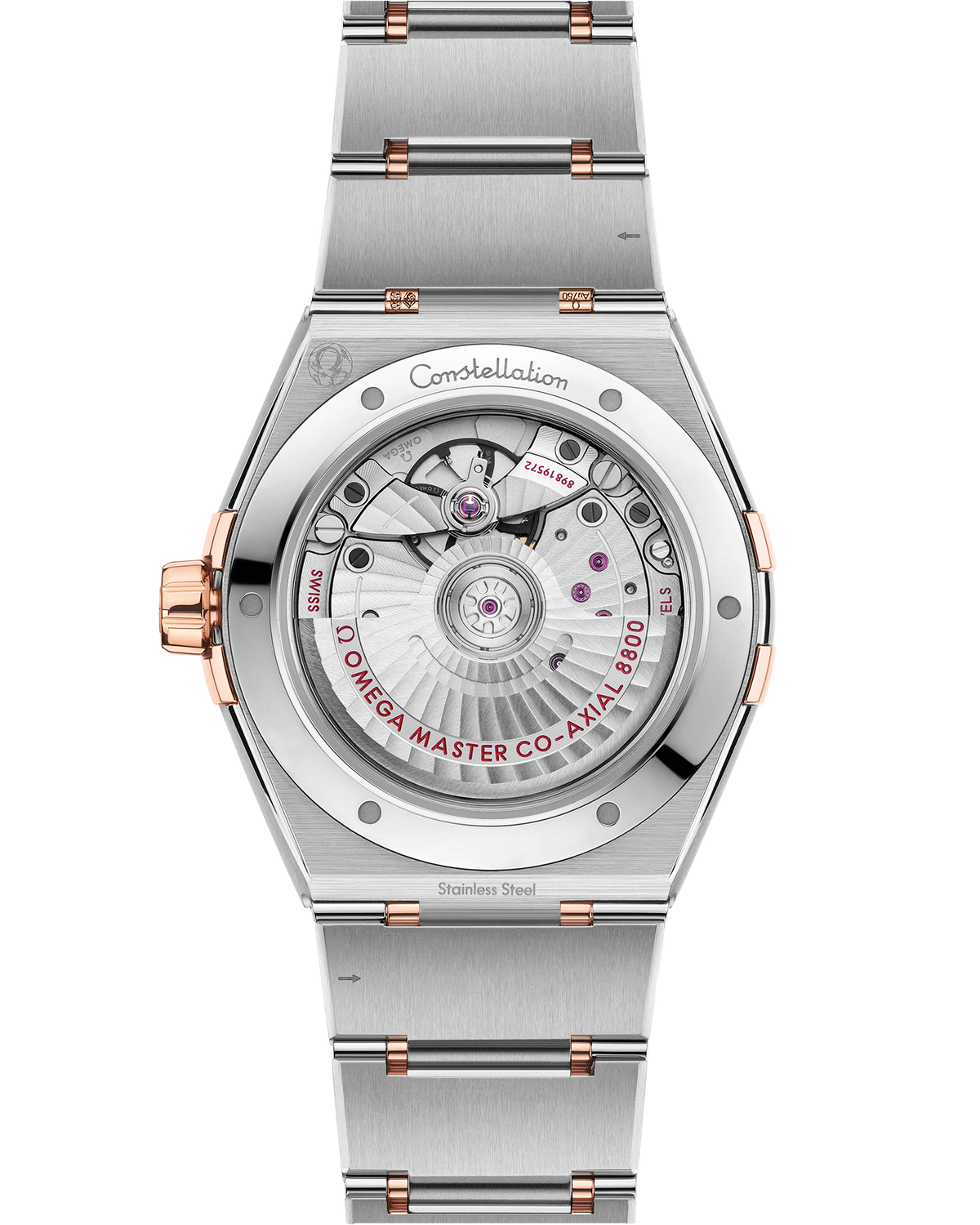OMEGA Constellation 131.20.39.20.52.001, 39 mm steel & sedna™ gold with silver dial – official gallery image 2