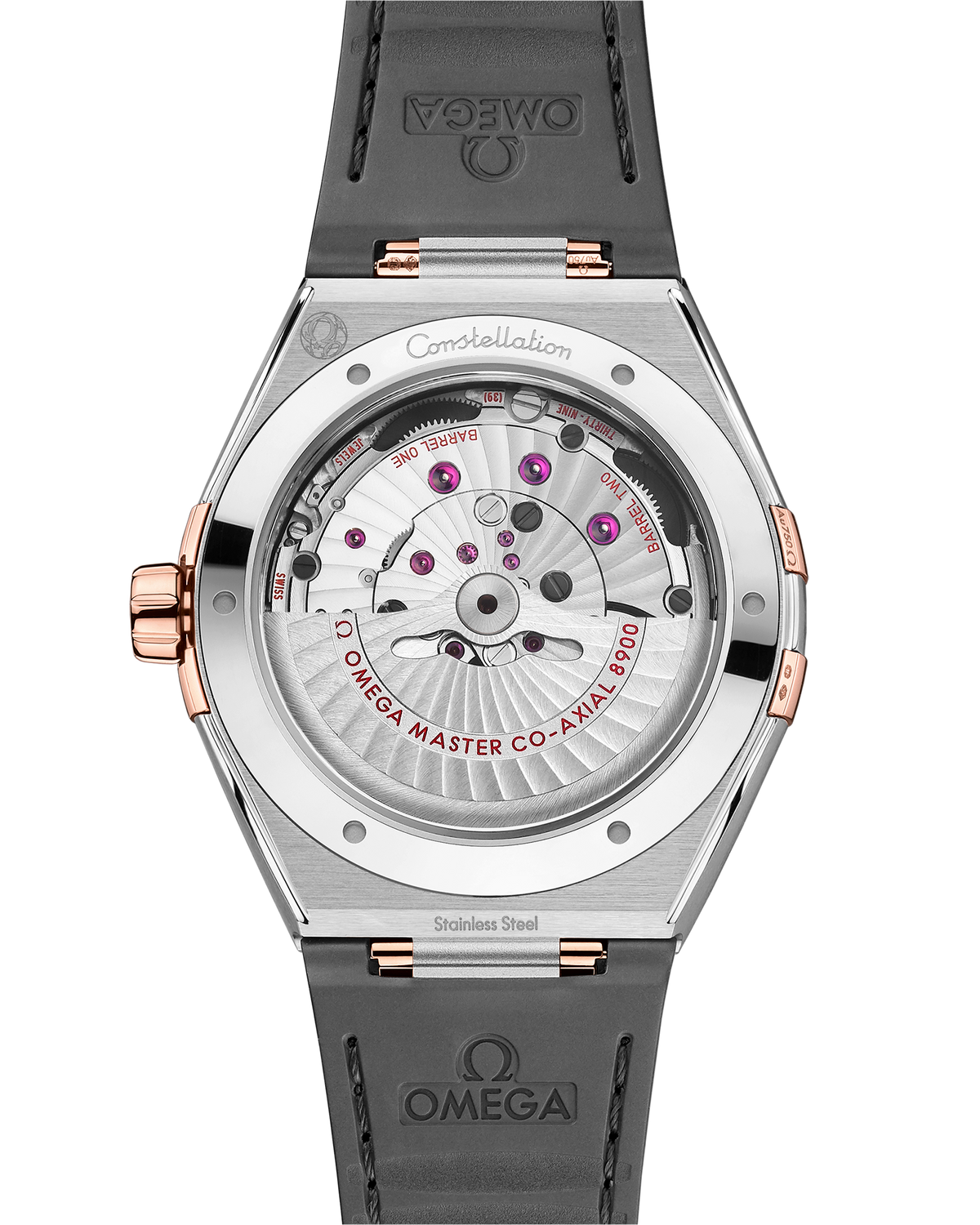 OMEGA Constellation 131.23.41.21.06.001, 41 mm steel & sedna™ gold with grey dial – official gallery image 2