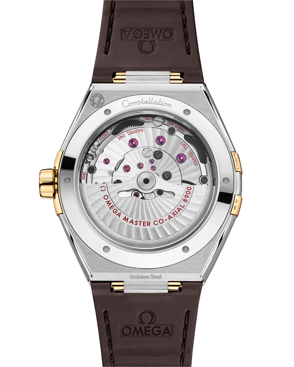 OMEGA Constellation 131.23.41.21.06.002, 41 mm steel & yellow gold with grey dial – official gallery image 2