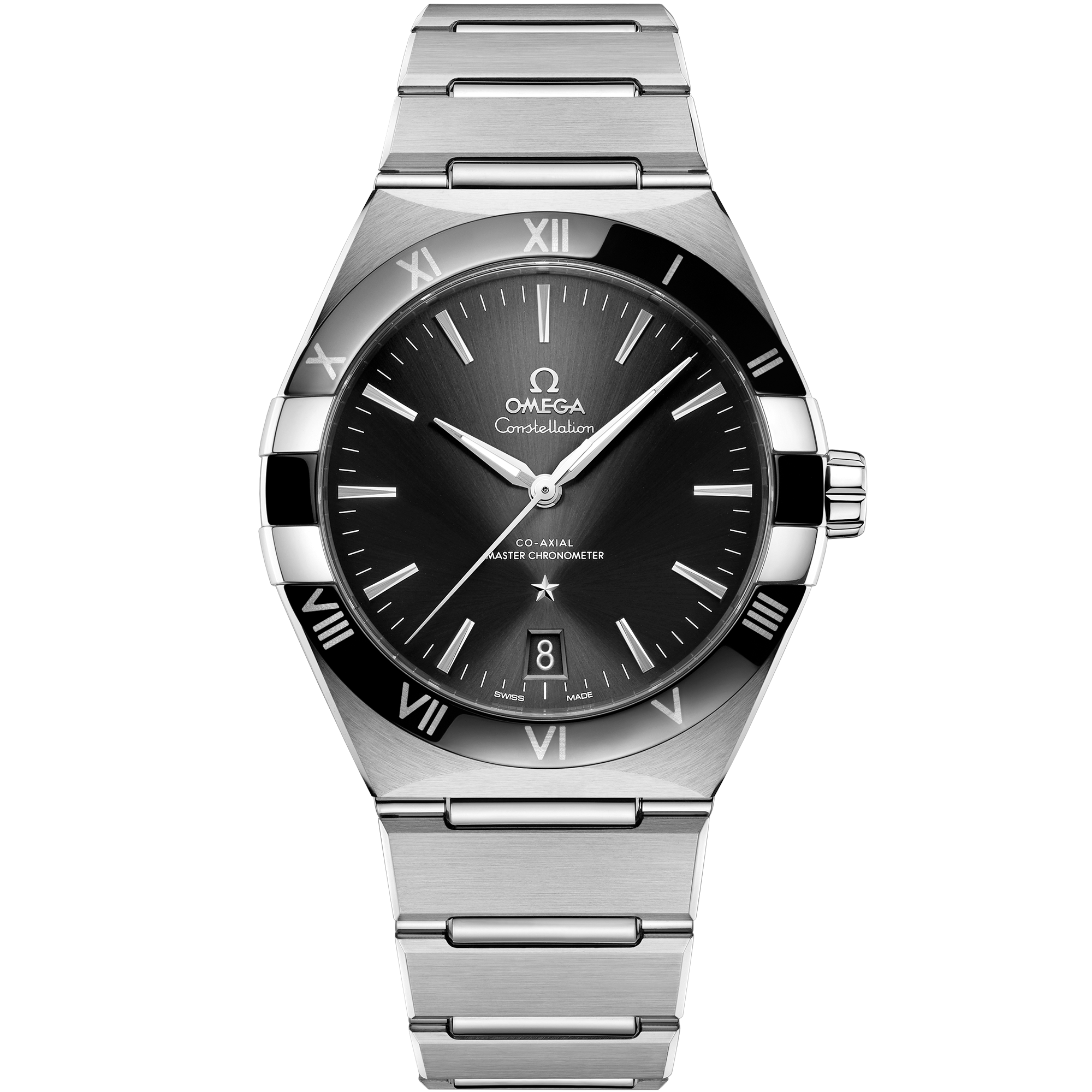 Omega Constellation 131.30.41.21.01.001 41 mm Steel Black Dial Watch for Men