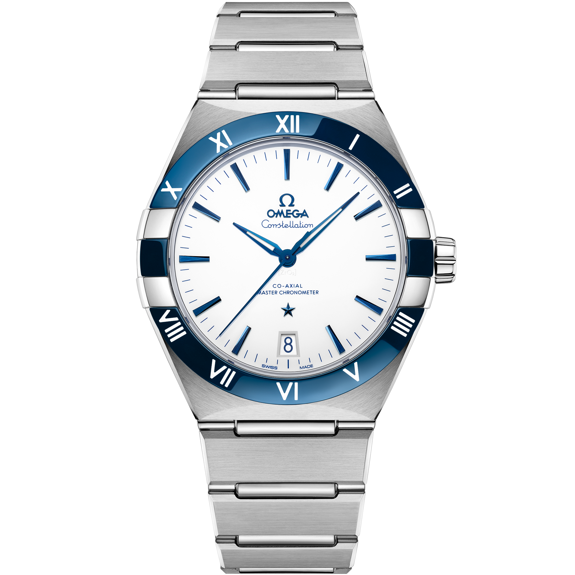 Omega Constellation 131.30.41.21.04.001 41 mm Steel White Dial Watch for Men