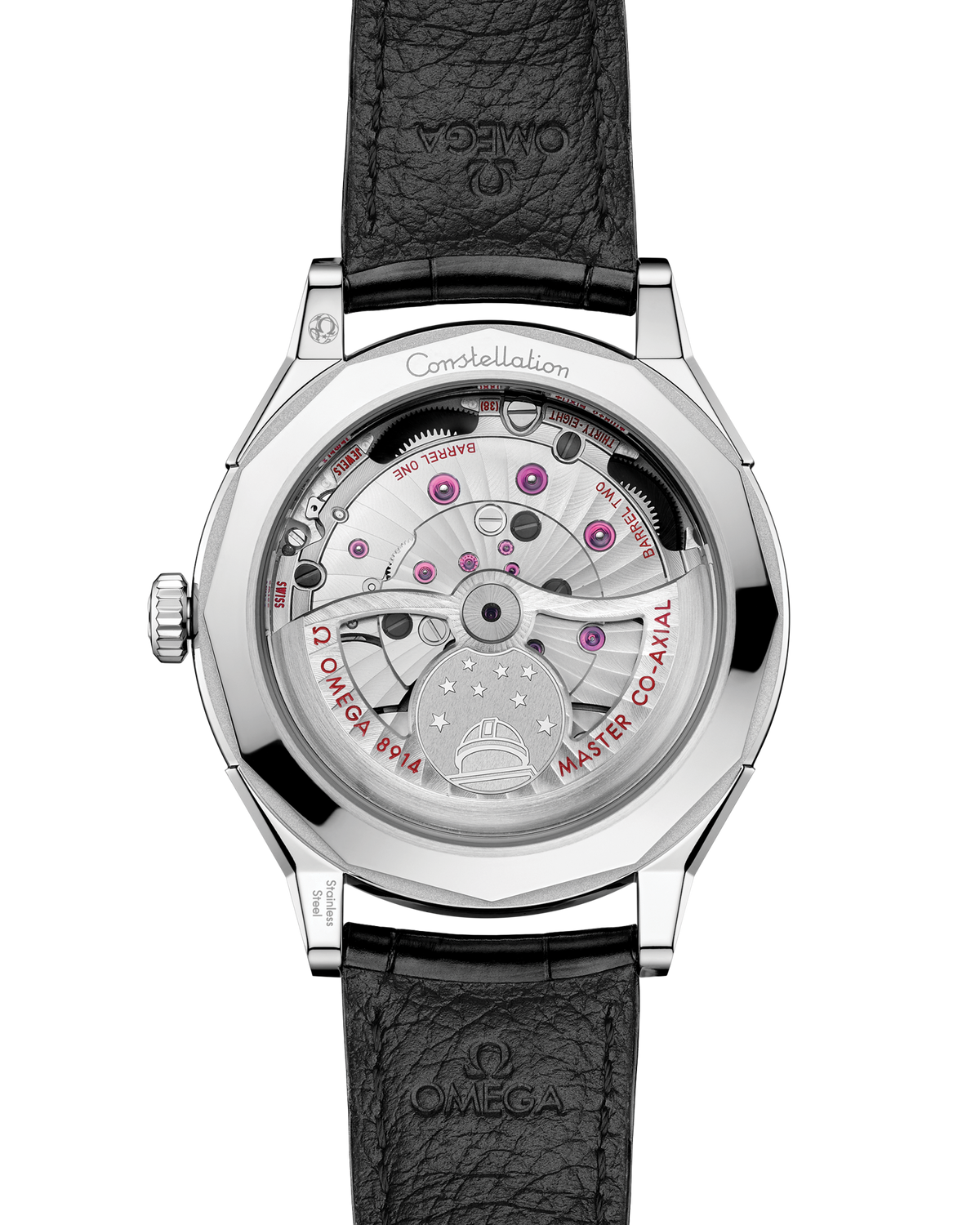 OMEGA Constellation Observatory 140.13.39.21.01.001, 39.4 mm o-megasteel with black dial – official gallery image 2