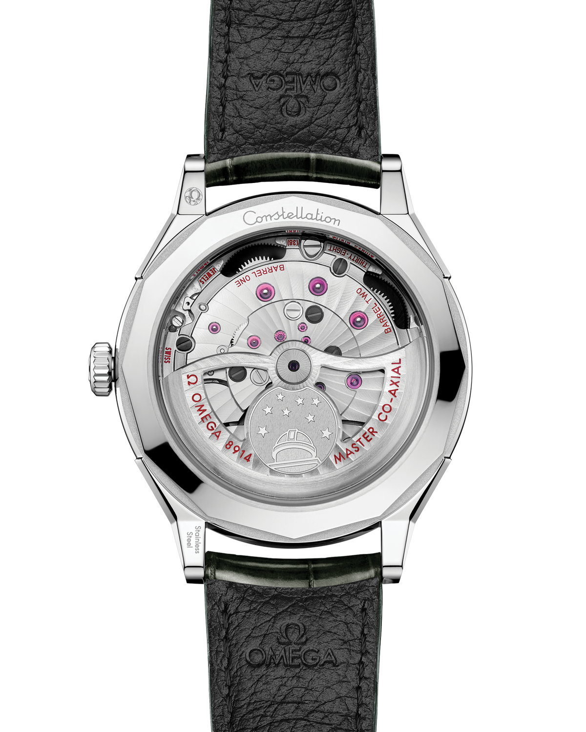 OMEGA Constellation Observatory 140.13.39.21.02.001, 39.4 mm o-megasteel with silver dial – official gallery image 2