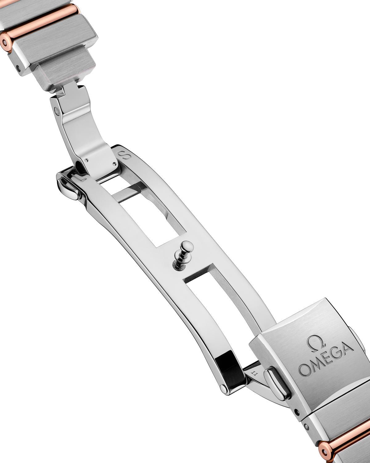 OMEGA Constellation Quartz 131.20.25.60.05.001, 25 mm steel & sedna™ gold with mother-of-pearl dial – official gallery image 5