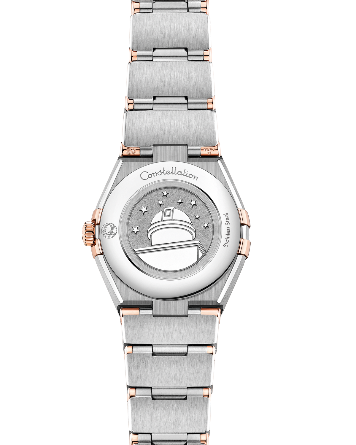 OMEGA Constellation Quartz 131.20.25.60.63.001, 25 mm steel & sedna™ gold with brown dial – official gallery image 2