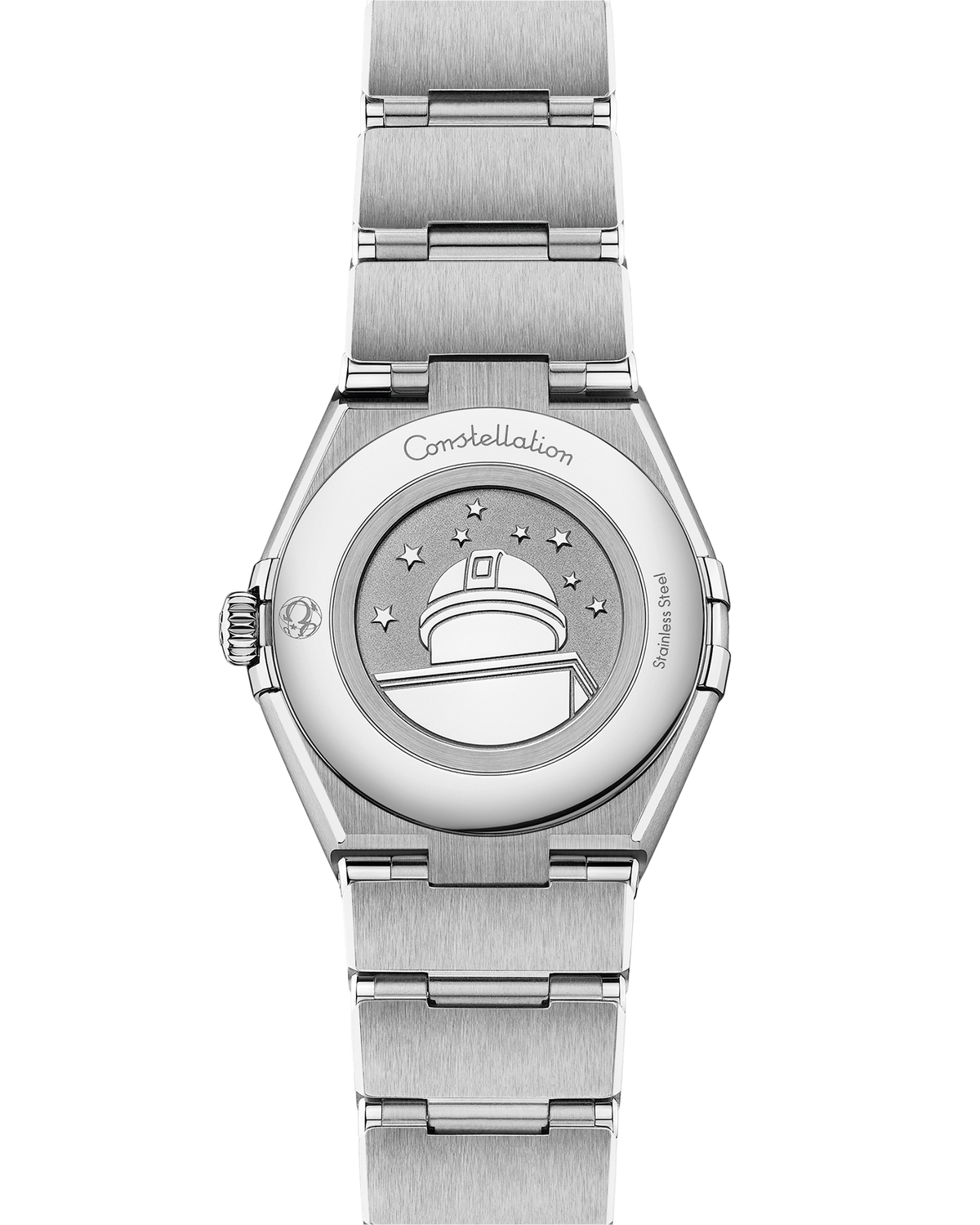 OMEGA Constellation Quartz 131.10.28.60.03.001, 28 mm steel with blue dial – official gallery image 2