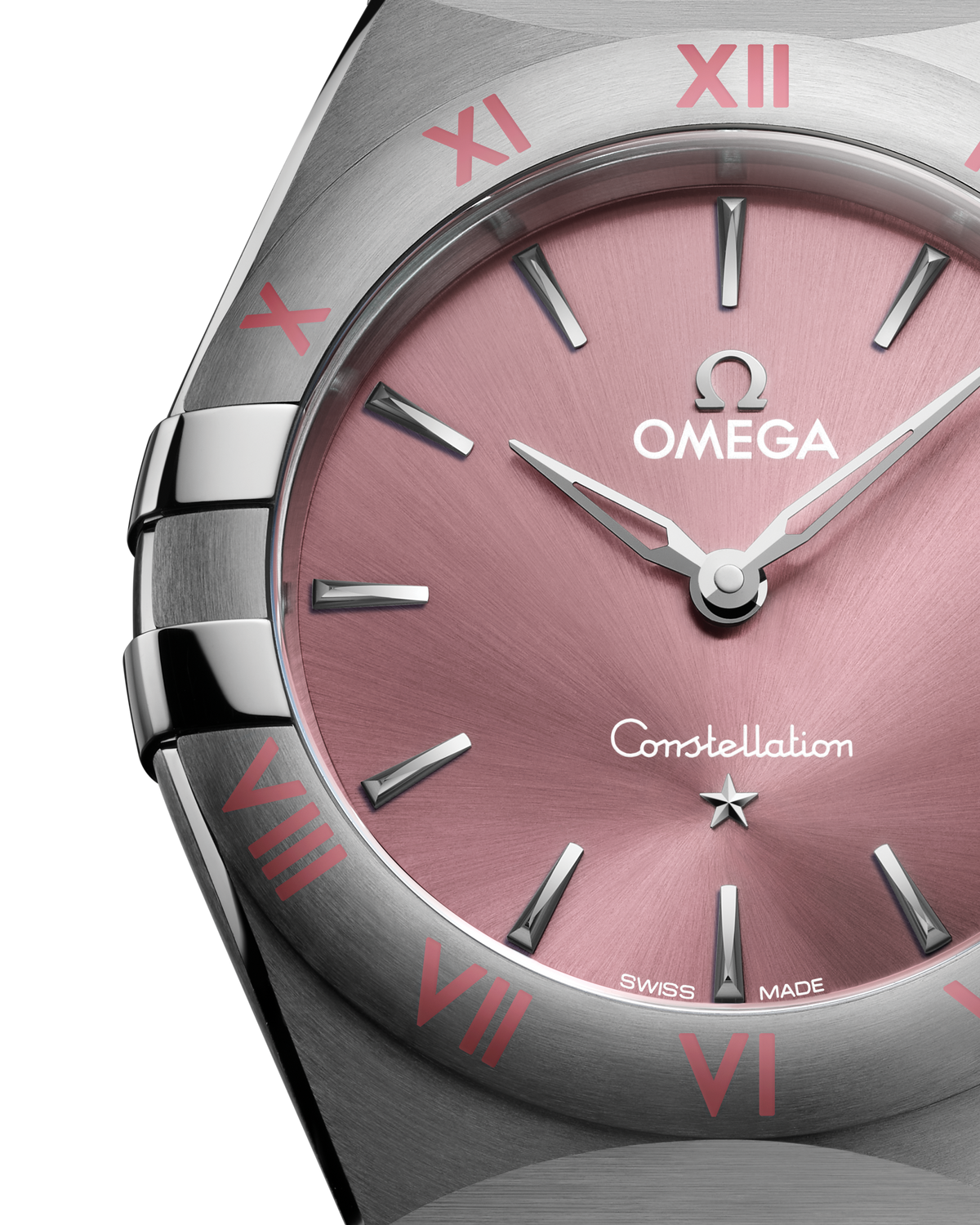 OMEGA Constellation Quartz 131.10.28.60.11.001, 28 mm steel with pink dial – official gallery image 3
