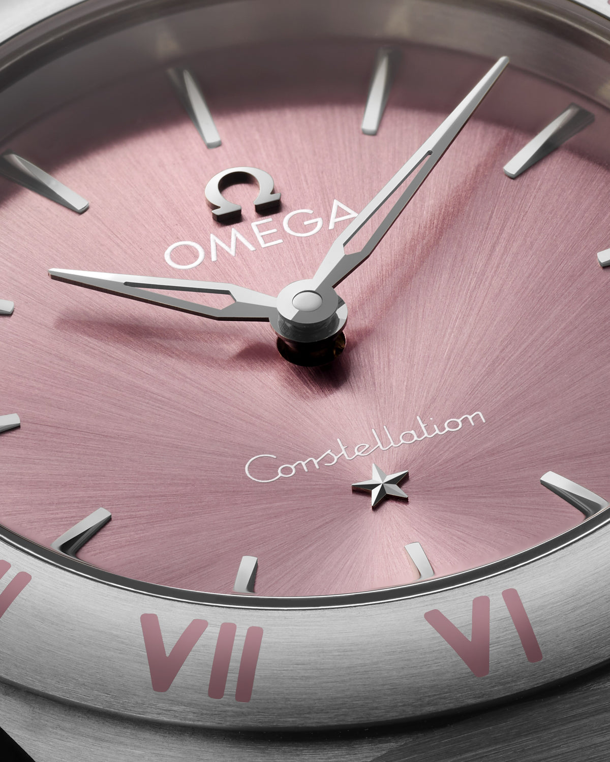 OMEGA Constellation Quartz 131.10.28.60.11.001, 28 mm steel with pink dial – official gallery image 4