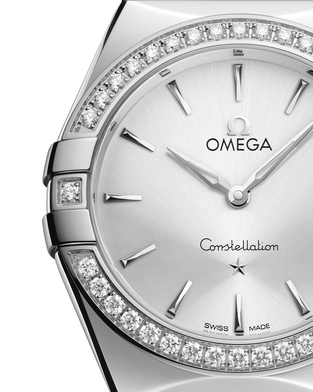 OMEGA Constellation Quartz 131.15.28.60.02.001, 28 mm steel with silver dial – official gallery image 3
