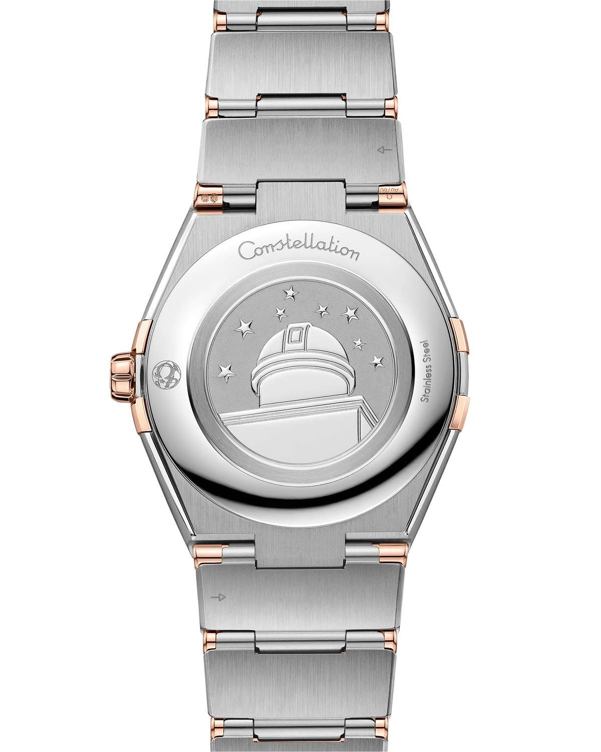 OMEGA Constellation Quartz 131.20.36.60.02.001, 36 mm steel & sedna™ gold with silver dial – official gallery image 2