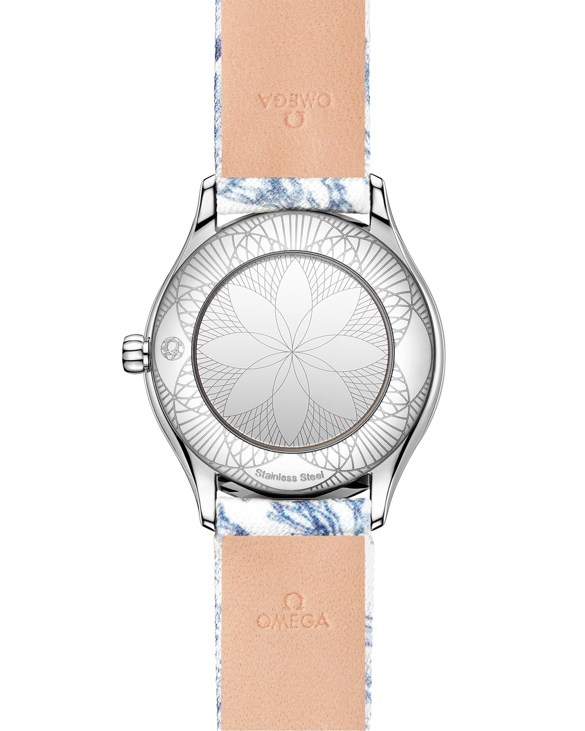 OMEGA De Ville Mini Trésor 428.17.26.60.04.001, 26 mm steel with white dial – official gallery image 2