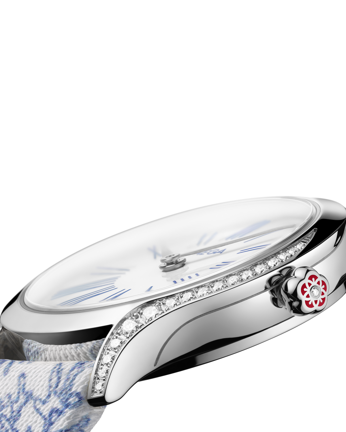 OMEGA De Ville Mini Trésor 428.17.26.60.04.001, 26 mm steel with white dial – official gallery image 5