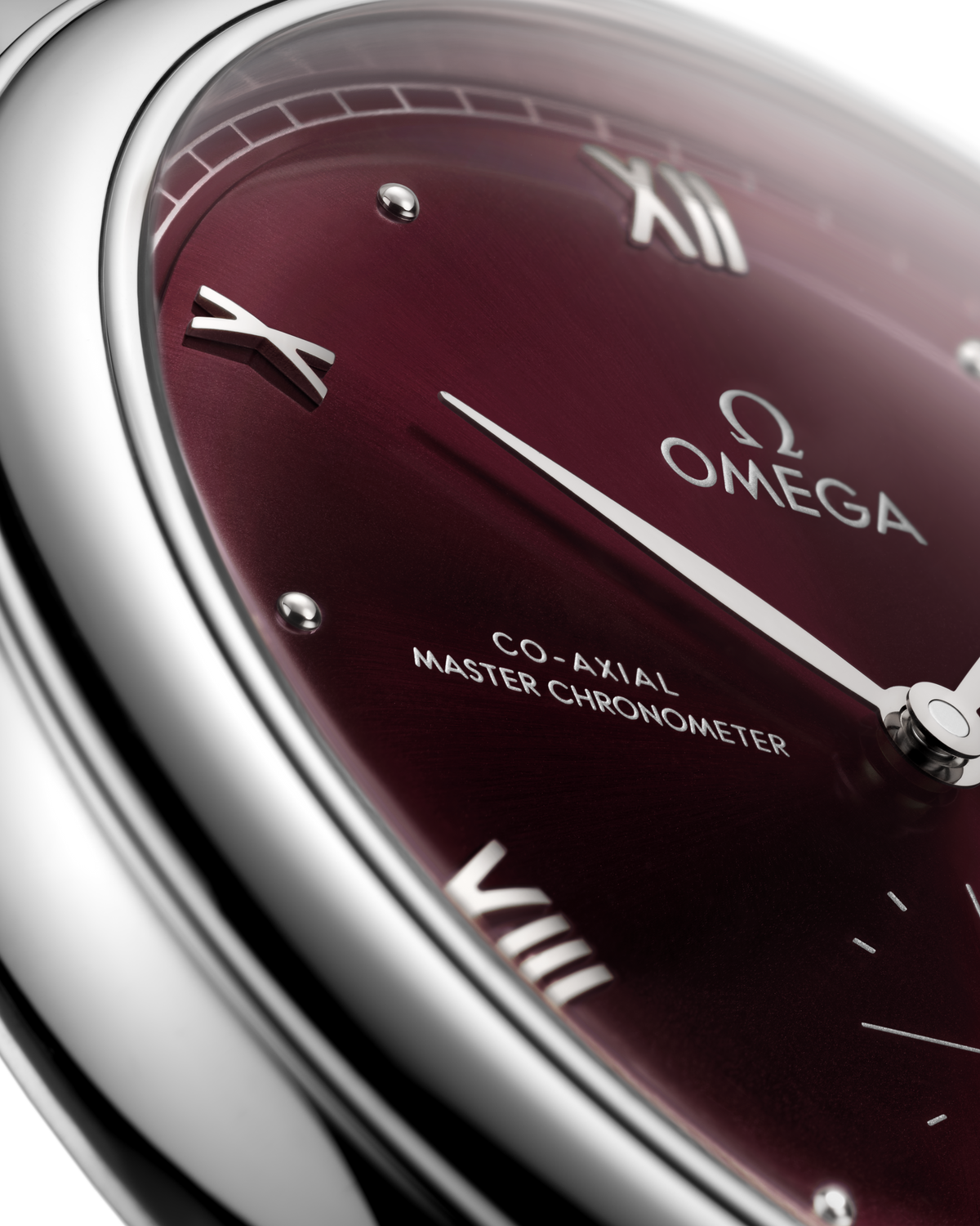 OMEGA De Ville Prestige Small Seconds 434.13.41.20.11.001, 41 mm steel with red dial – official gallery image 3