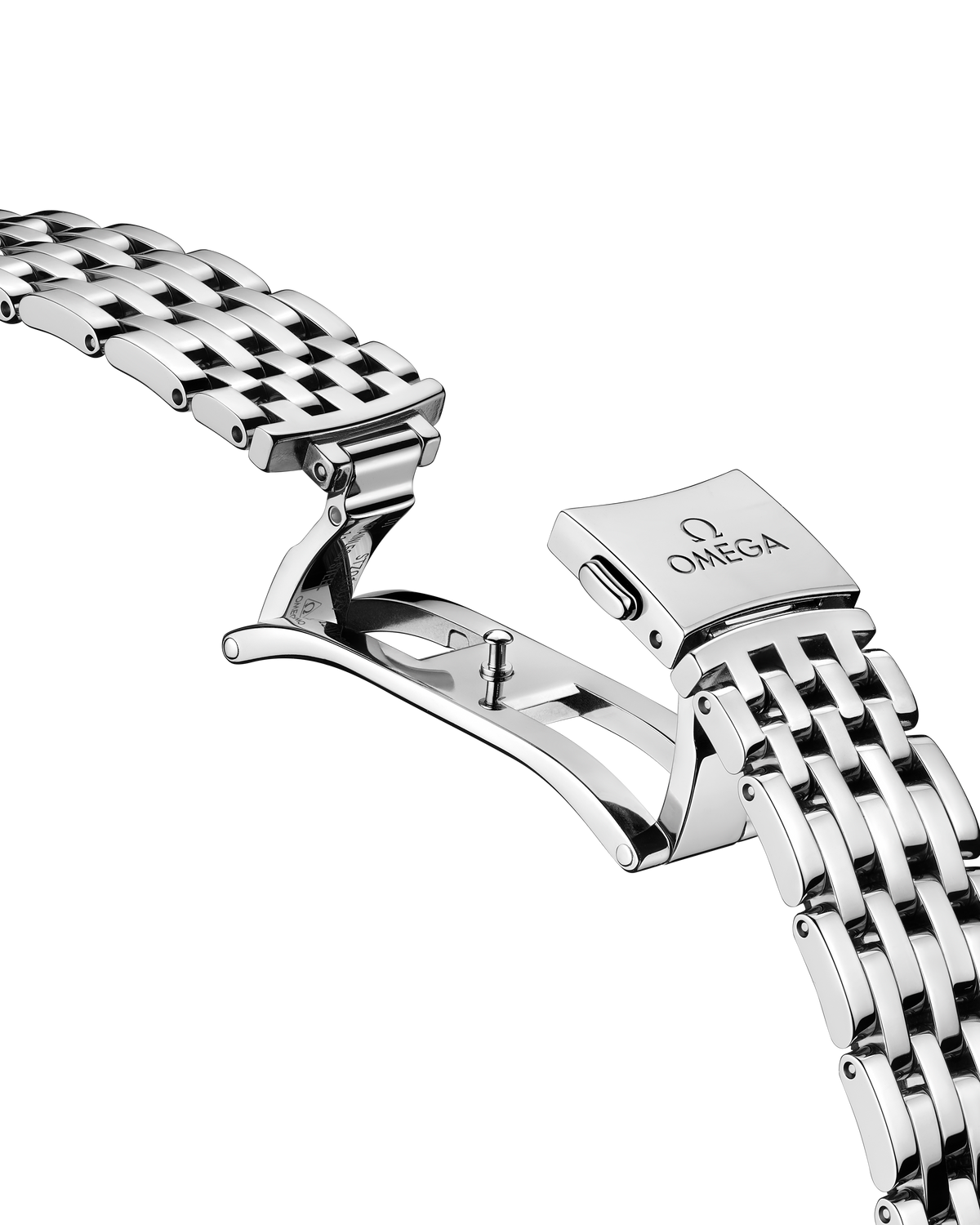 OMEGA De Ville Prestige Quartz 434.10.30.60.01.001, 30 mm steel with black dial – official gallery image 4