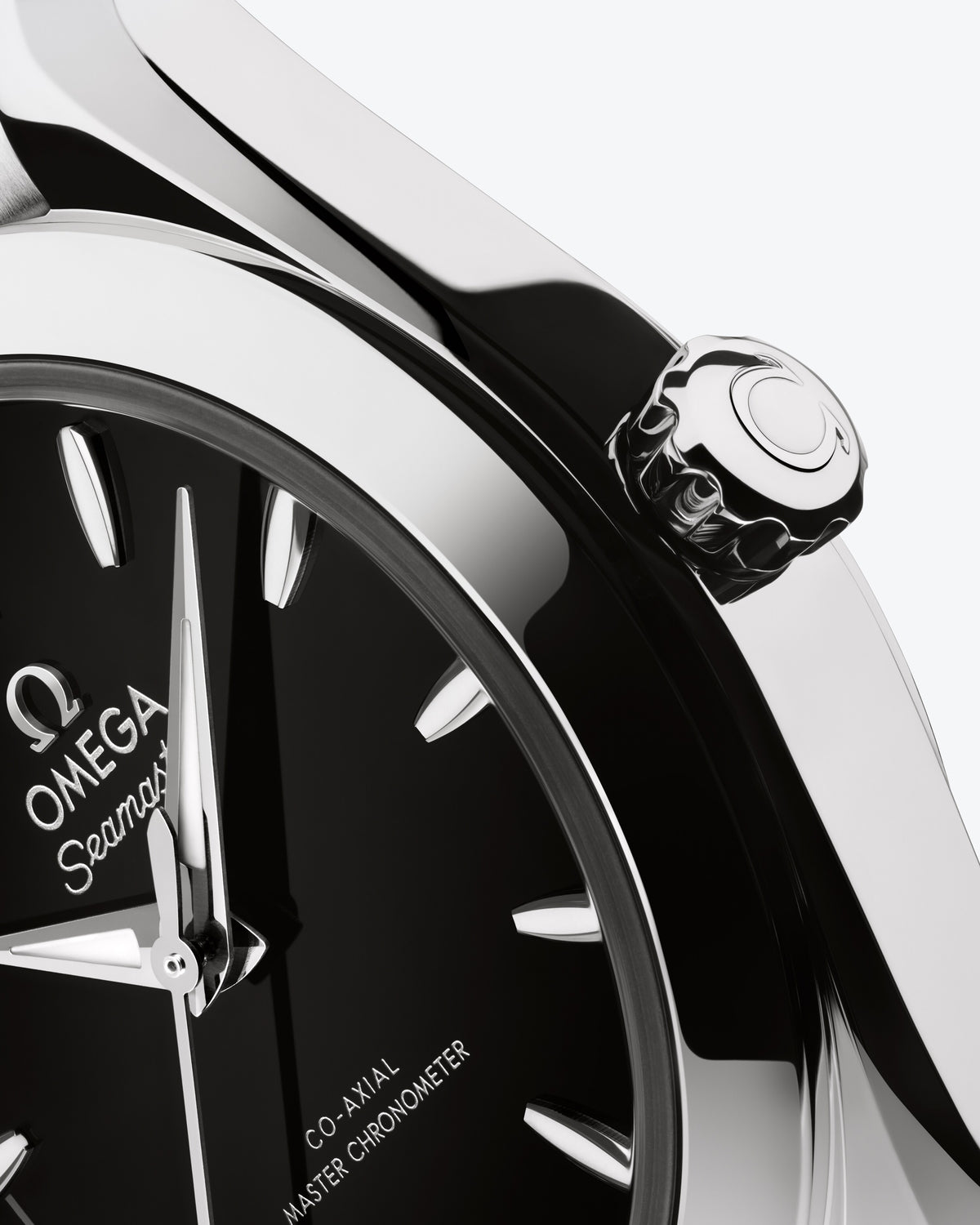 OMEGA Seamaster Aqua Terra 150M 220.10.30.20.01.001, 30 mm steel with black dial – official gallery image 4