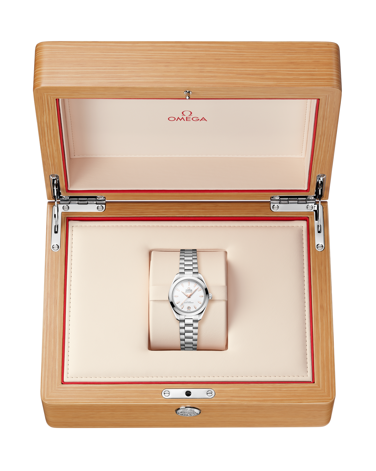 OMEGA Seamaster Aqua Terra 150M 220.10.30.20.02.001, 30 mm steel with silver dial – official gallery image 6
