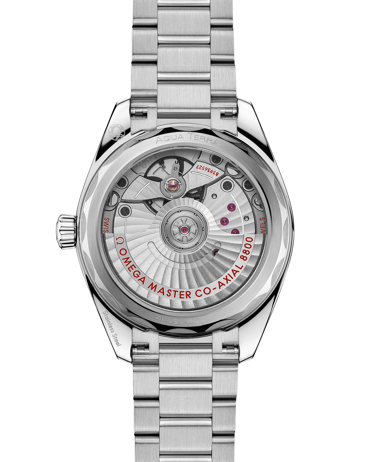 OMEGA Seamaster Aqua Terra 150M 220.10.34.20.01.001, 34 mm steel with black dial – official gallery image 2