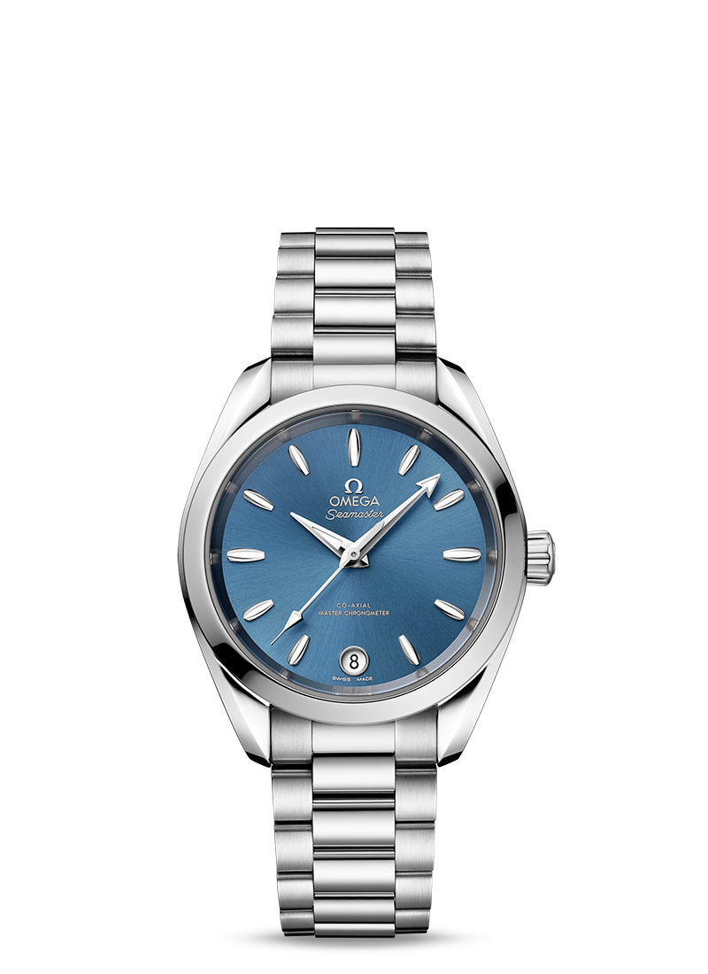AQUA TERRA SHADES CO‑AXIAL MASTER CHRONOMETER 34 MM - Kamal Watch Company