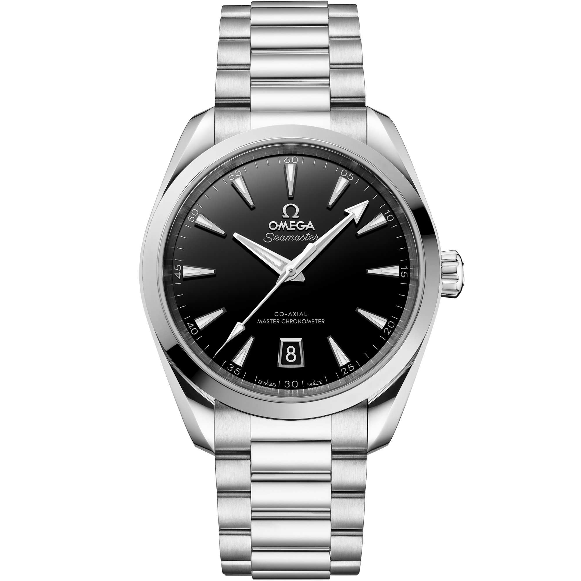 Omega Seamaster Aqua Terra 150M 220.10.38.20.01.004 38 mm Steel Black Dial Watch for Men