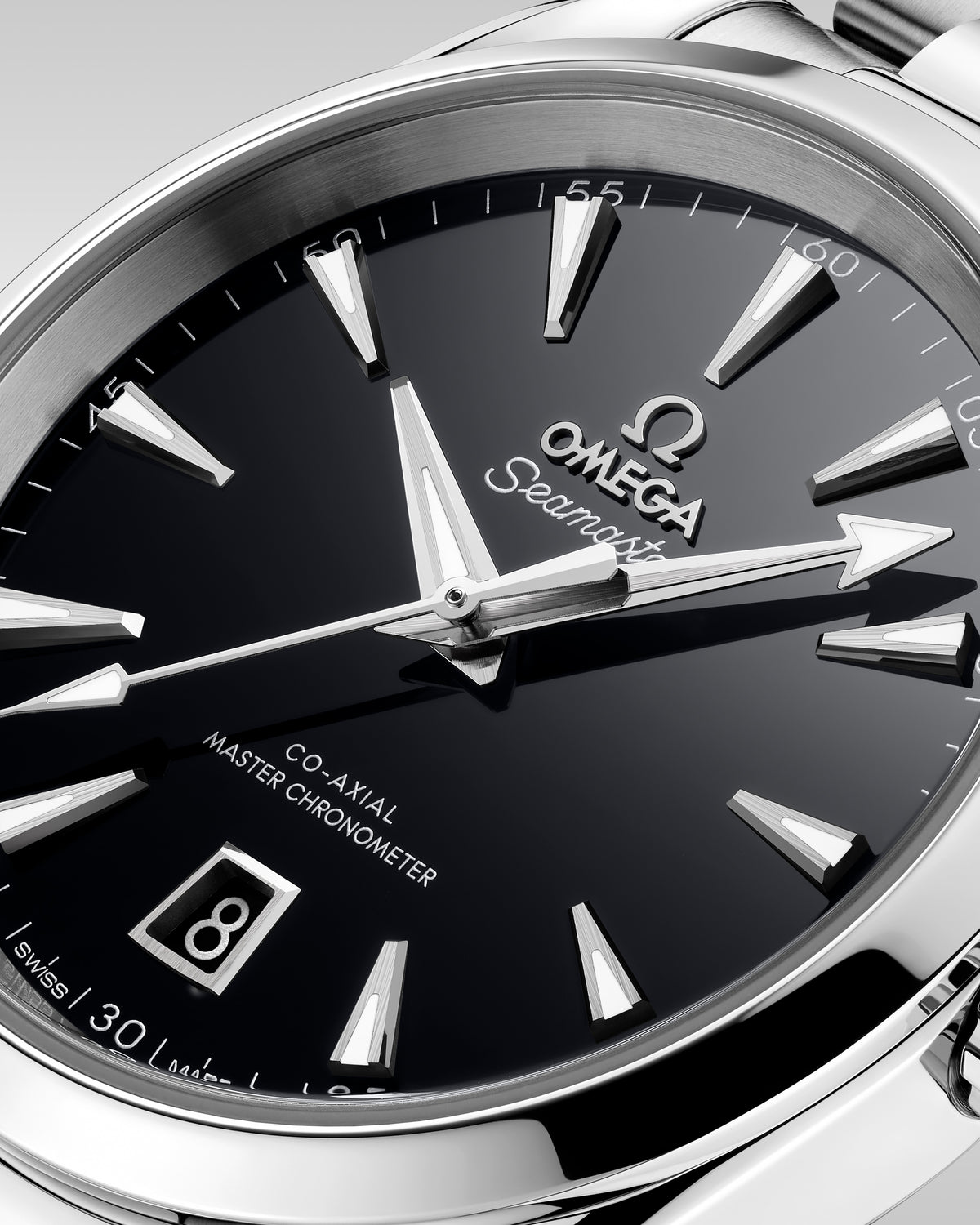 OMEGA Seamaster Aqua Terra 150M 220.10.38.20.01.004, 38 mm steel with black dial – official gallery image 5