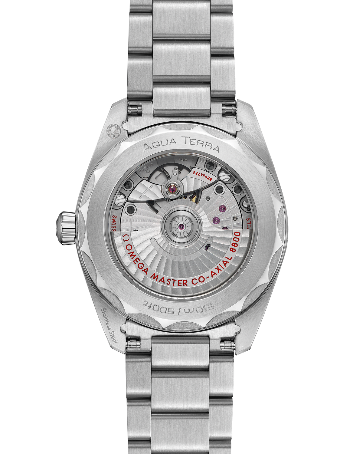OMEGA Seamaster Aqua Terra 150M 220.10.38.20.03.001, 38 mm steel with blue dial – official gallery image 2