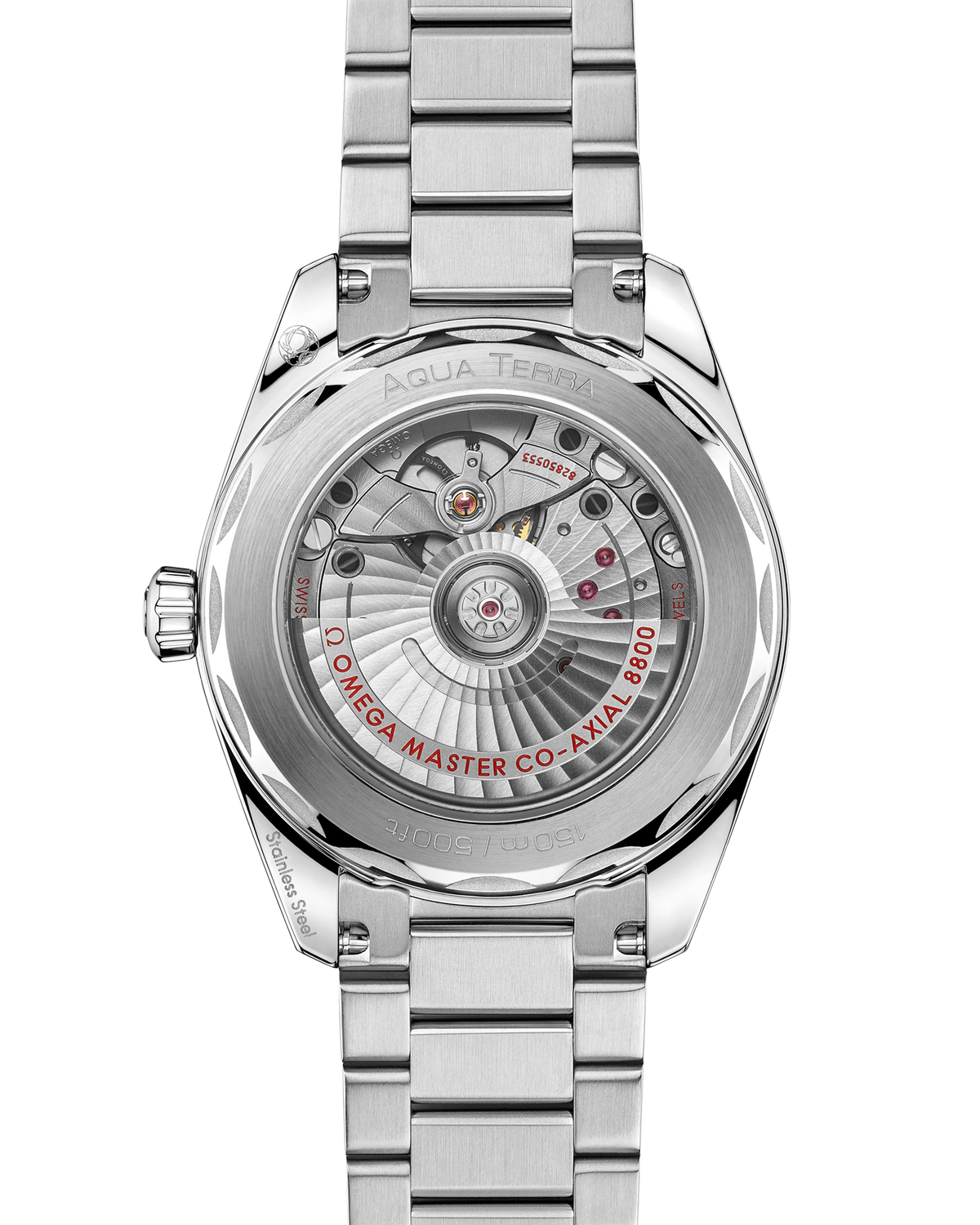 OMEGA Seamaster Aqua Terra 150M 220.10.38.20.03.005, 38 mm steel with turquoise dial – official gallery image 2