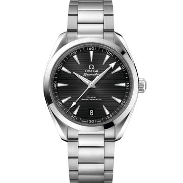 OMEGA Seamaster Aqua Terra 150M 220.10.41.21.01.001, 41 mm steel with black dial – front view