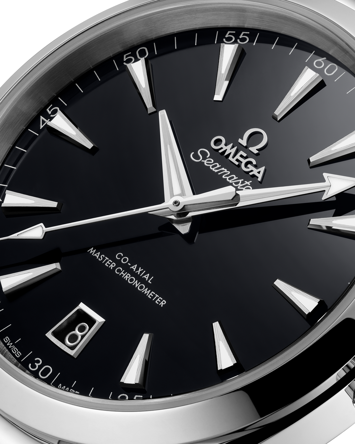 OMEGA Seamaster Aqua Terra 150M 220.10.41.21.01.002, 41 mm steel with black dial – official gallery image 4