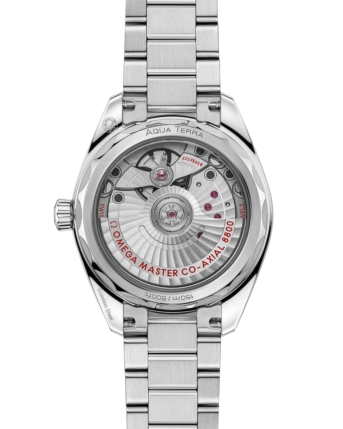 OMEGA Seamaster Aqua Terra Shades 220.10.34.20.09.001, 34 mm steel with sandstone dial – official gallery image 2