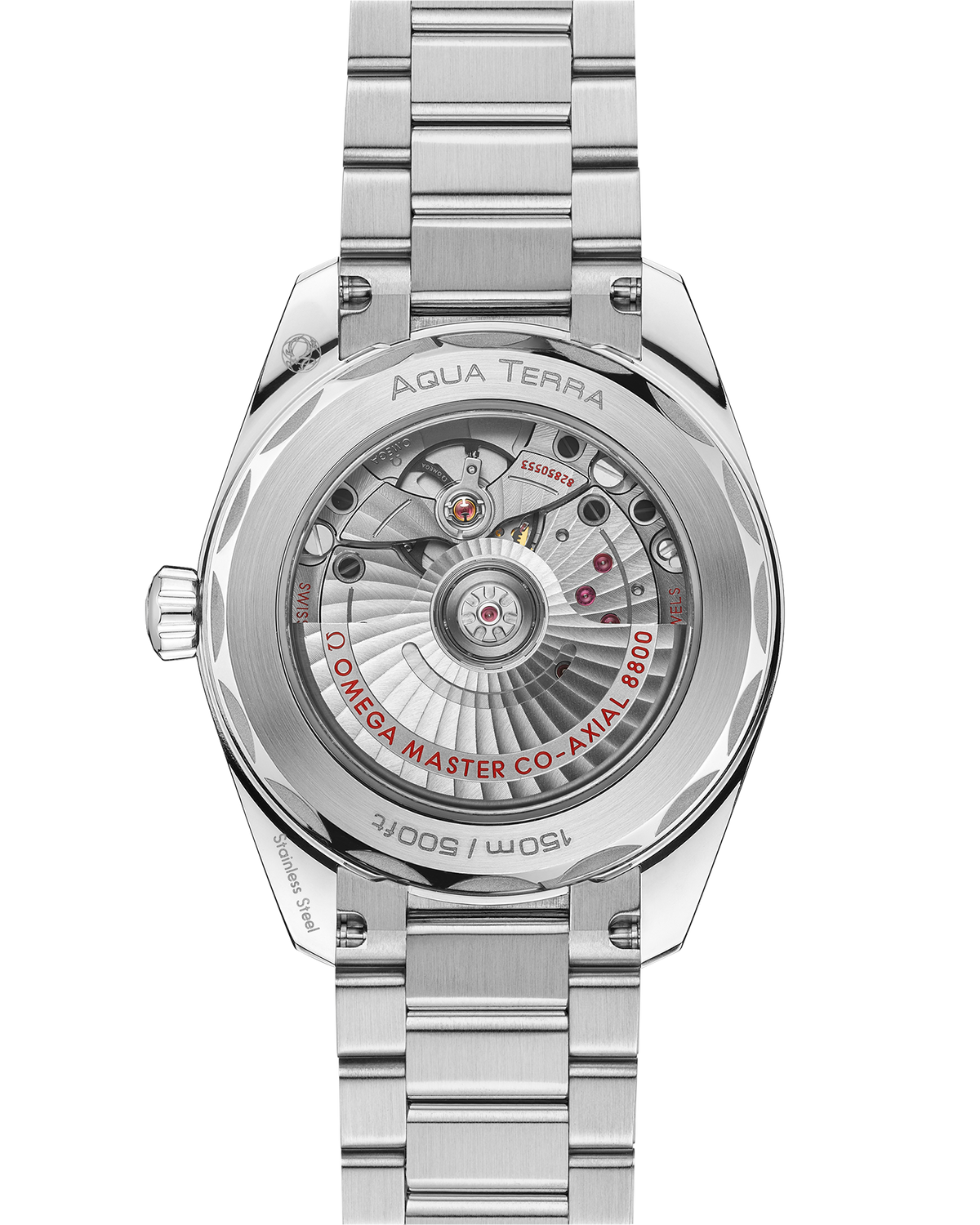 OMEGA Seamaster Aqua Terra Shades 220.10.38.20.12.001, 38 mm steel with saffron dial – official gallery image 2