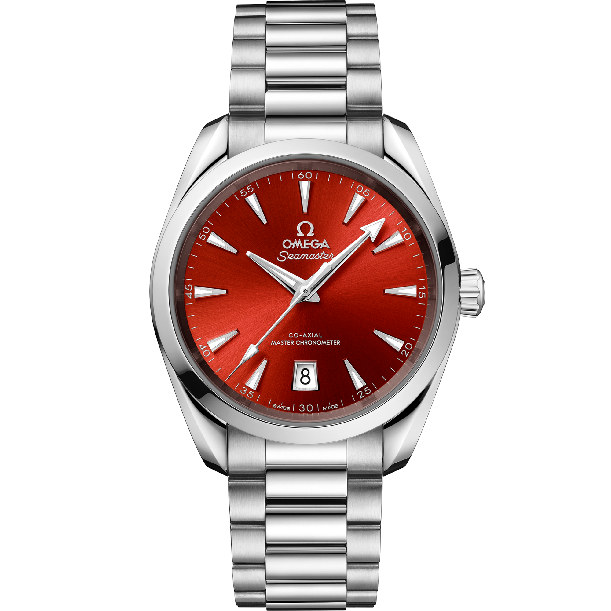 Omega Seamaster Aqua Terra Shades 220.10.38.20.13.003 38 mm Steel Terracotta Dial Watch for Men