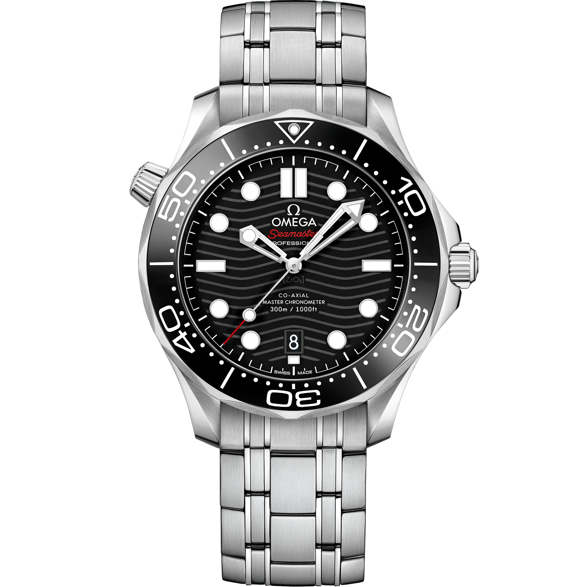 Omega Seamaster Diver 300M 210.30.42.20.01.001 42 mm Steel Black Dial Watch for Men
