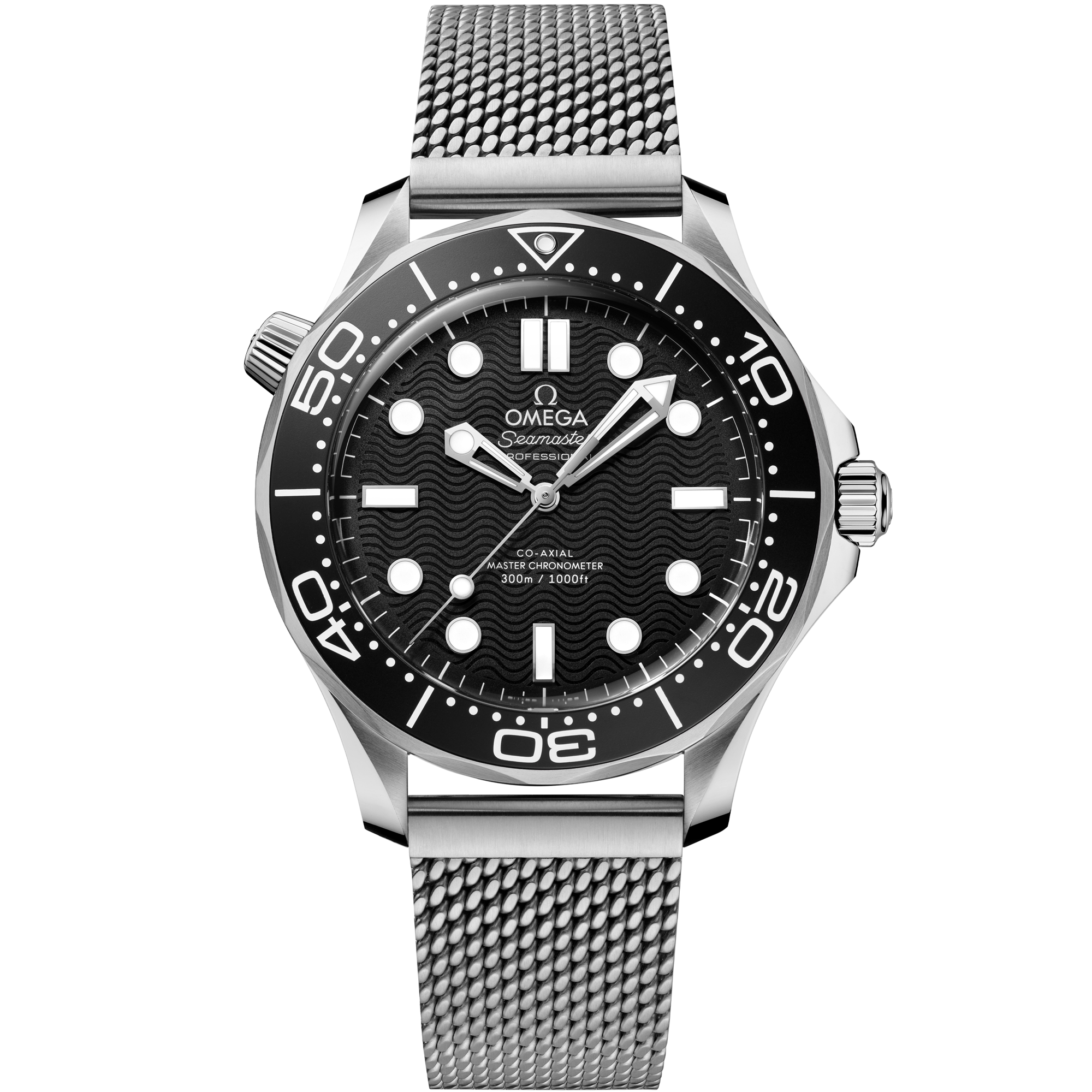 Omega Seamaster Diver 300M 210.30.42.20.01.010 42 mm Steel Black Dial Watch for Men