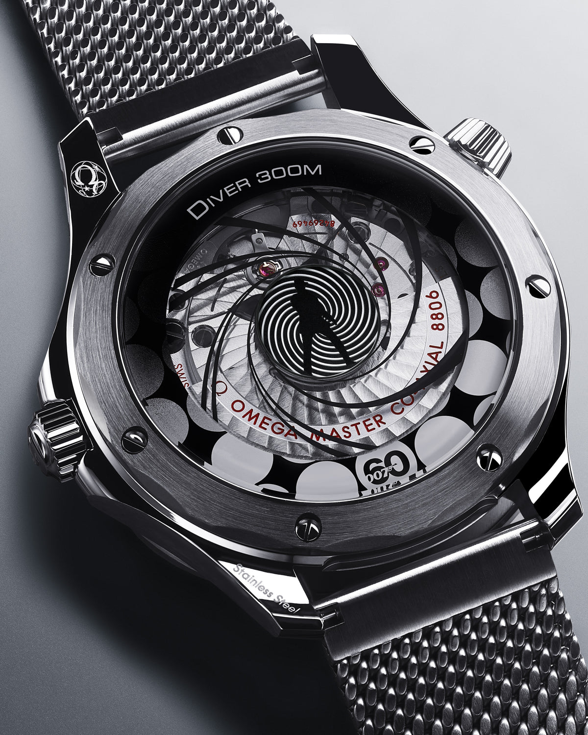 OMEGA Seamaster Diver 300M James Bond 60th Anniversary 210.30.42.20.03.002, 42 mm steel with blue dial – official gallery image 6