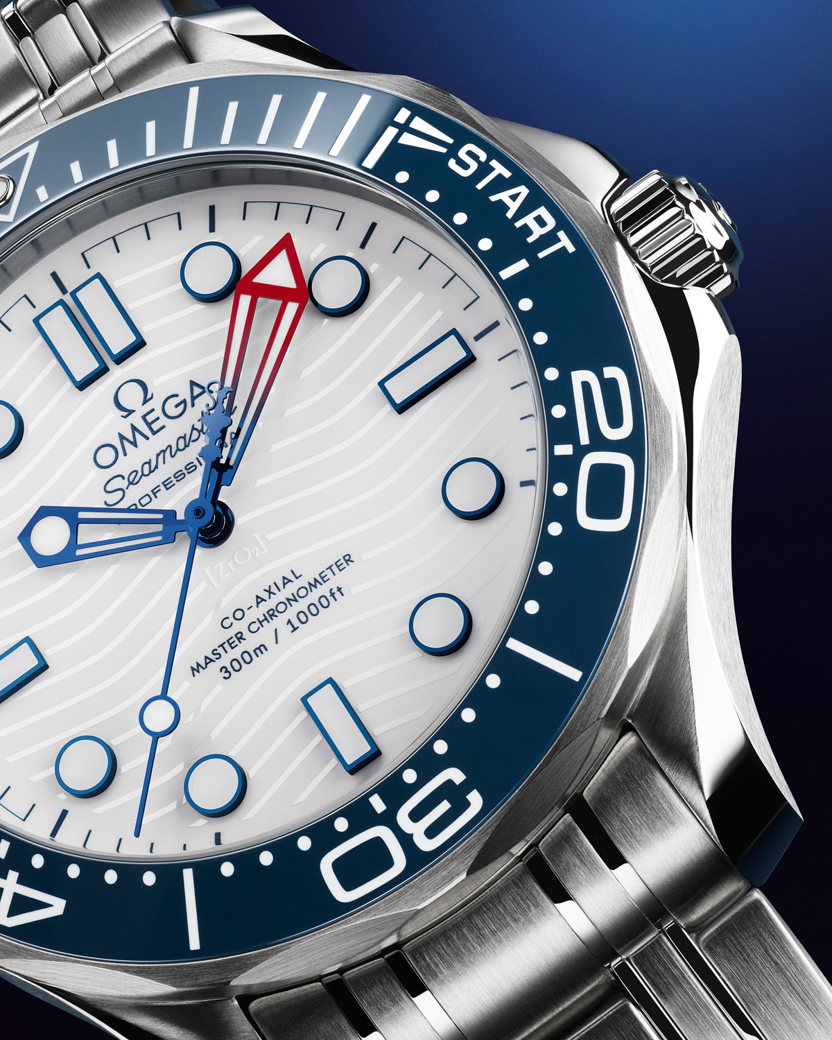 OMEGA Seamaster Diver 300M America's Cup Edition 210.30.42.20.04.002, 42 mm steel with white dial – official gallery image 5