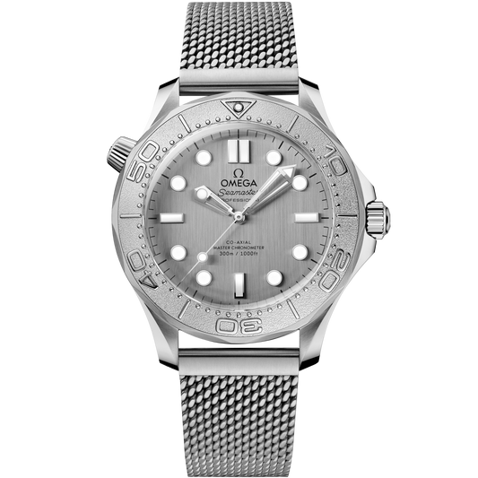 OMEGA Seamaster Diver 300M 210.30.42.20.06.002, 42 mm steel with grey dial – front view