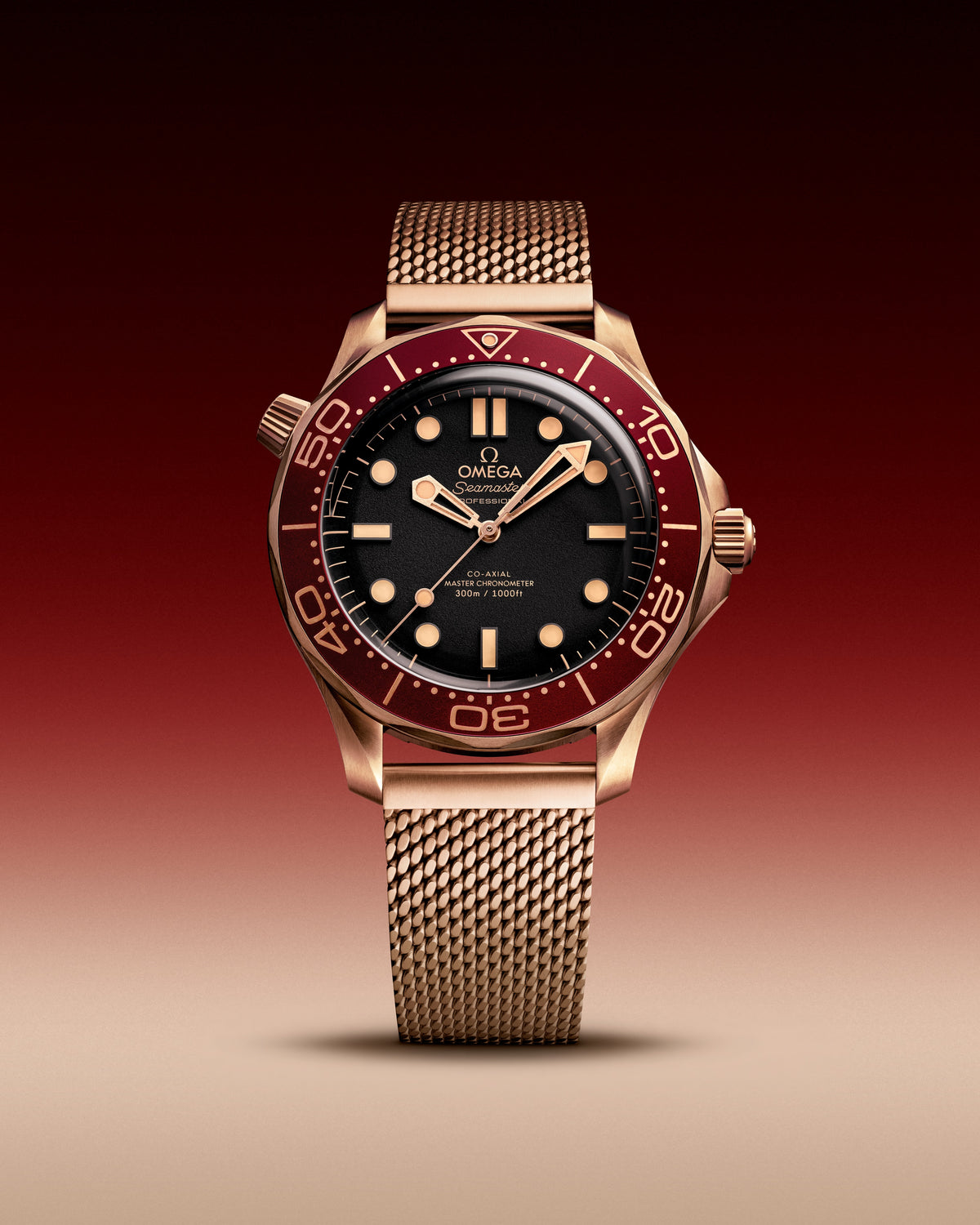 OMEGA Seamaster Diver 300M 210.90.42.20.01.003, 42 mm bronze gold with black dial – official gallery image 5