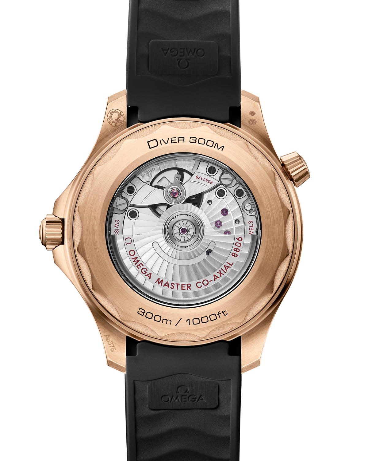 OMEGA Seamaster Diver 300M 210.92.42.20.01.003, 42 mm bronze gold with black dial – official gallery image 2
