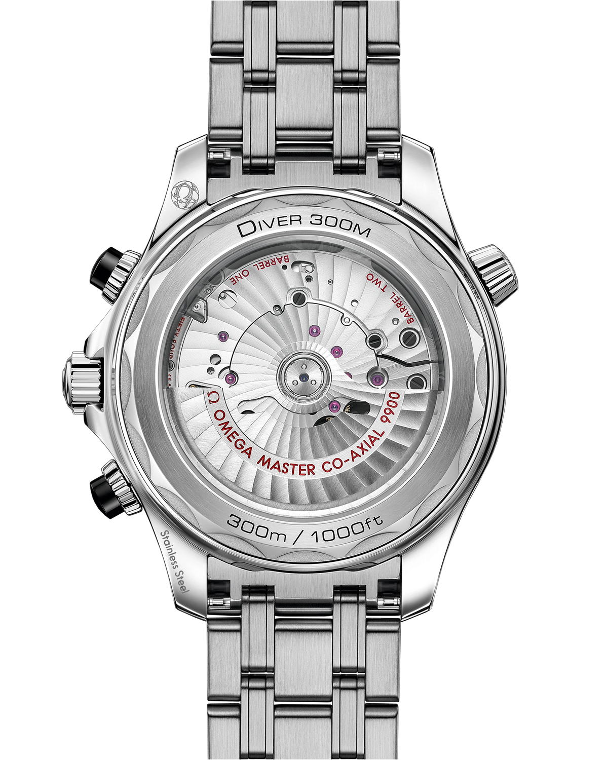 OMEGA Seamaster Diver 300M Chronograph 210.30.44.51.01.001, 44 mm steel with black dial – official gallery image 2