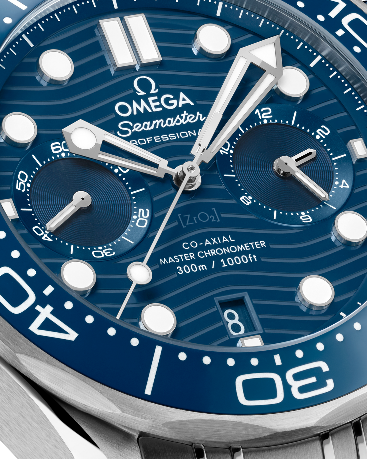 OMEGA Seamaster Diver 300M Chronograph 210.30.44.51.03.001, 44 mm steel with blue dial – official gallery image 3