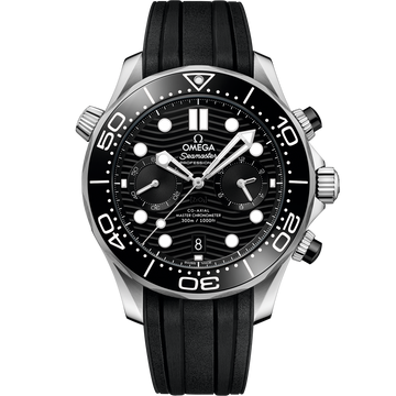 OMEGA Seamaster Diver 300M Chronograph 210.32.44.51.01.001, 44 mm steel with black dial – front view