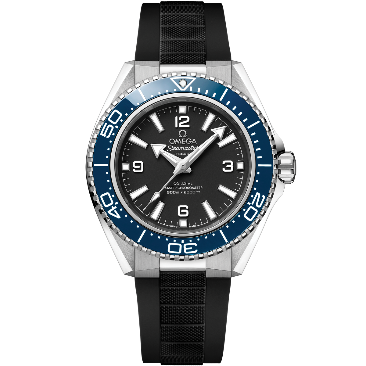OMEGA Seamaster Planet Ocean 600M 217.32.42.21.01.002, 42 mm steel with black dial – front view